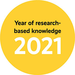 Year of research-based knowledge 2021